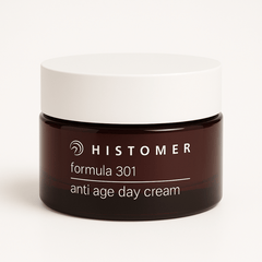 Histomer Formula 301 Anti Age Day Cream – anti-wrinkle moisturizer in white-lid brown jar