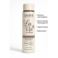 Sarah K La Vie en Rose Restorative Shampoo – Vegan, Sulfate & Paraben Free
