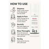 BIO HLS Micellar Cleansing Oil – 200ml | Gentle Makeup Remover & Skin Cleanser - E11 Store