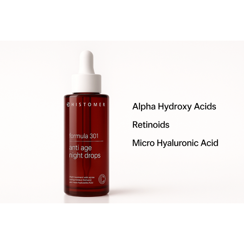 Formula 301 Anti Age Night Drops | Overnight Wrinkle Repair & Skin Renewal Serum - E11 Store