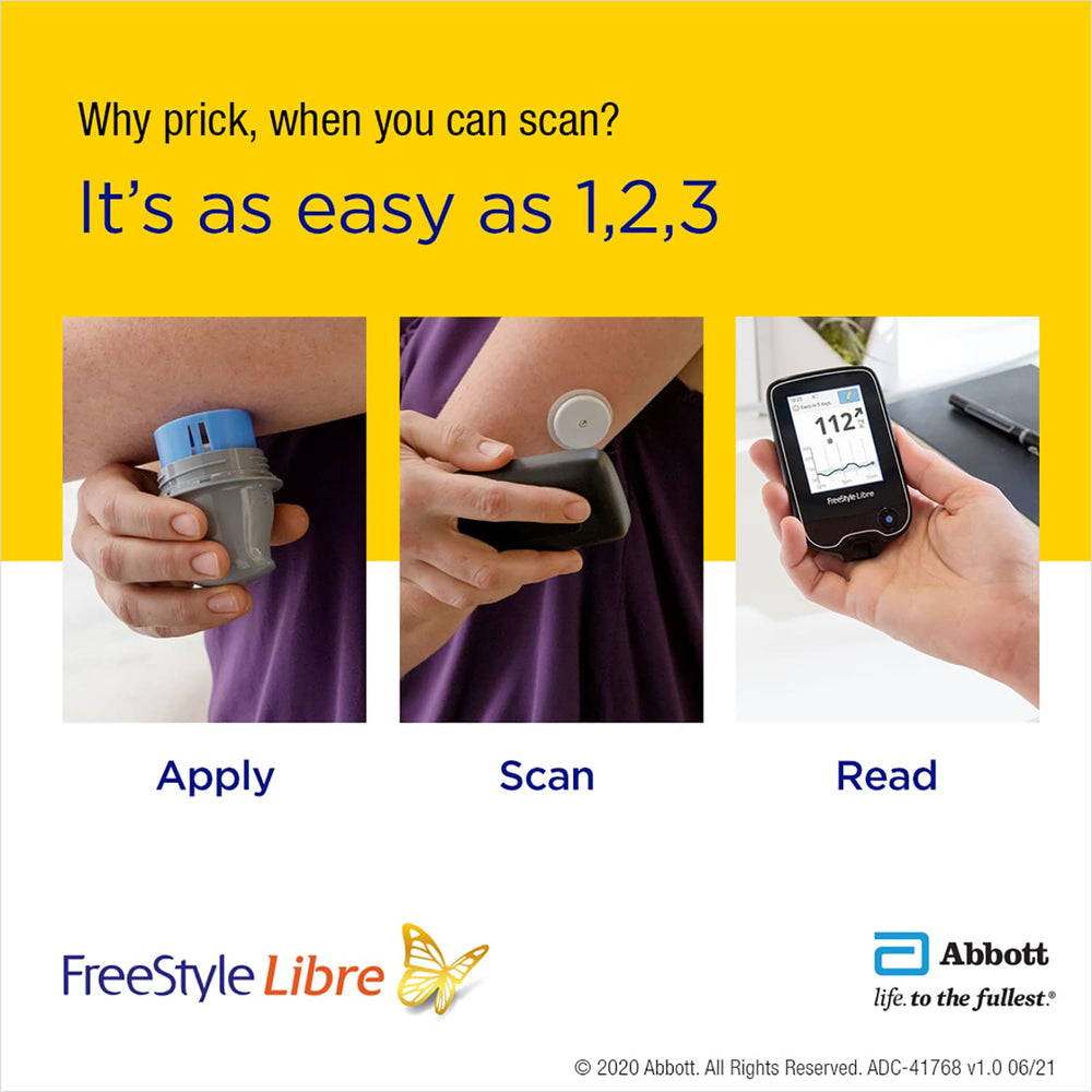 FreeStyle Libre 2 Sensor + Reader Bundle – Complete Glucose Monitoring Kit UAE - E11 Store