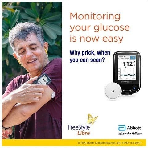 FreeStyle Libre 2 Sensor + Reader Bundle – Complete Glucose Monitoring Kit UAE - E11 Store