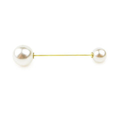 Elegant Faux Pearl Brooch Pins – For Sweaters, Shawls, Cardigans & Dresses