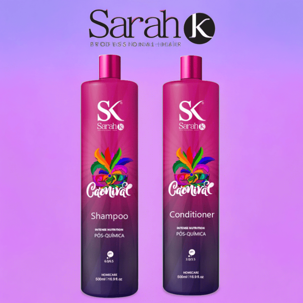 Carnival Shampoo – Intense Nutritive Post - Chemical Hair Care with Castanha do Pará – Nourishing & Restorative Formula for Damaged Hair - E11 Store