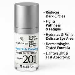 Histomer Formula 201 Dark Circle Removing Under Eye Treatment Bottle – 15ml
