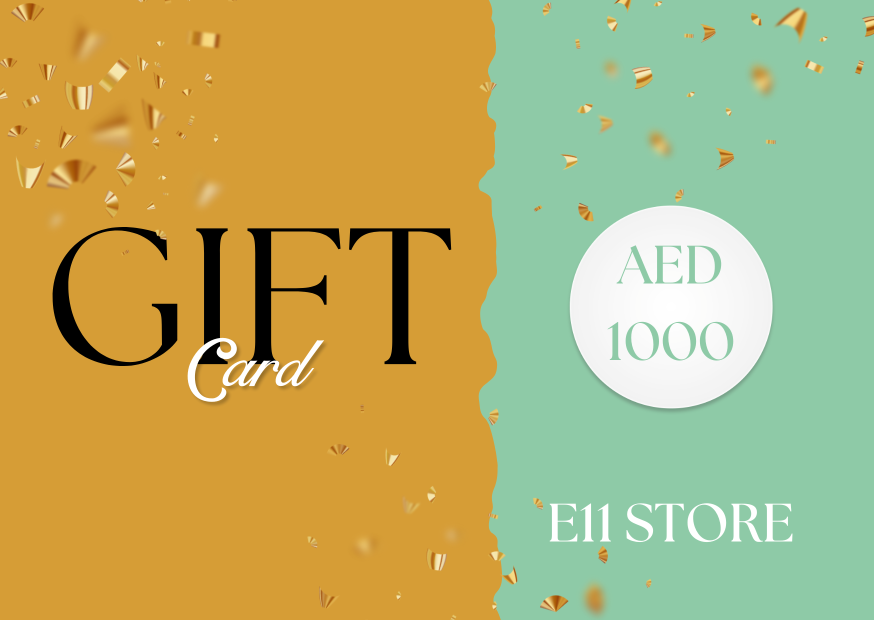 Gift Card 1000 | E11 Store