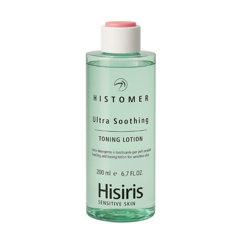 Histomer Hisiris Ultra Soothing Toning Lotion 200ml – gentle toner for sensitive skin in UAE climate