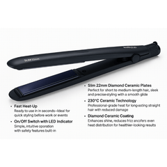 Protect Slim Hair Straightener Black ST325SDE - E11 Store