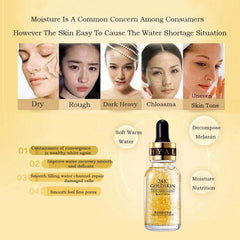 Gold Nicotinamide Liquid Serum