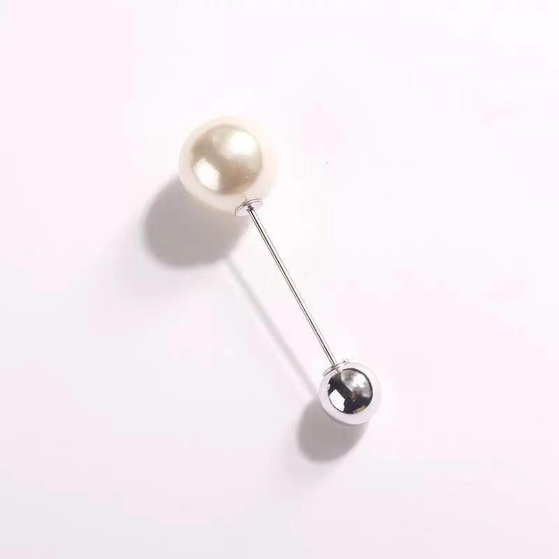 Faux Pearl Brooch Pins For Sweater, Shawl, Clip Dress, Cardigan Collar - E11 Store