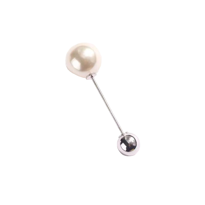 Faux Pearl Brooch Pins For Sweater, Shawl, Clip Dress, Cardigan Collar - E11 Store
