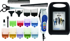 Wahl Colour Pro Cordless Clipper Kit, Soft Hairbrush Neck Duster, 12 Colour Coded Guide Combs, Hair Clippers for Men, Head Shaver, Men's Hair Clippers, Easy Home Haircutting, Family Haircuts, White 79300 - 1616 - E11 Store